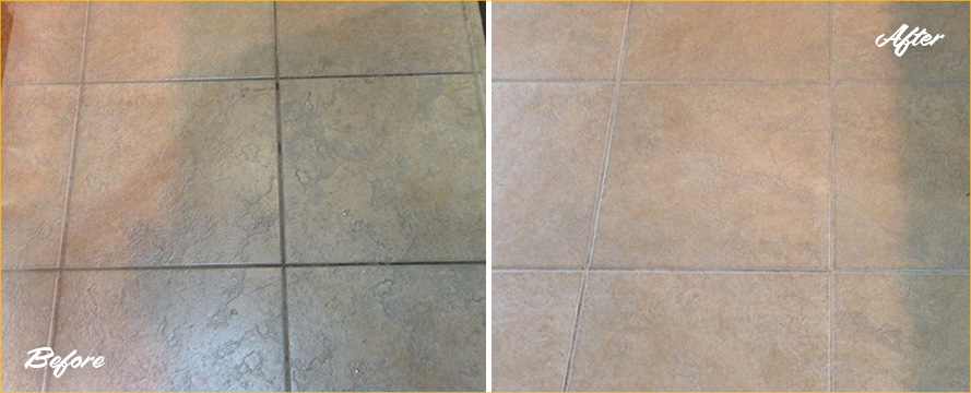 Tile Cleaning Before & After Photos