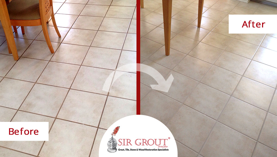 Beautiful Grout Sealing Job Revitalizes Customer's Kitchen in Sugar Land