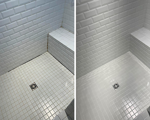 Shower Restored by Our Tile and Grout Cleaners in Montgomery, TX