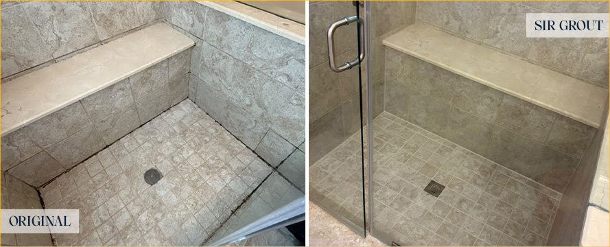Shower Restored by Our Skilled Tile and Grout Cleaners in Houston, TX