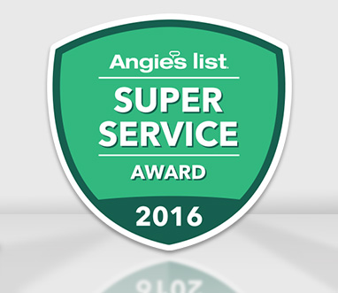 Picture of Angie's List Super Service Award. Won by Sir Grout Houston
