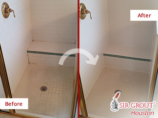 Shower Grout Cleaning Bellaire Texas