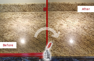 Residential Granite Honing And Polishing Sir Grout Houston